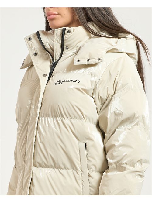 Piumino lucido Karl Lagerfeld donna KARL LAGERFELD | A4W150201ZI